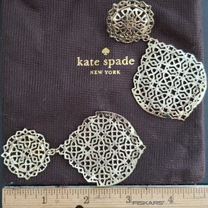 Kate Spade Gold Dangle Post Earrings